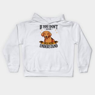 Golden Retriever Kids Hoodie